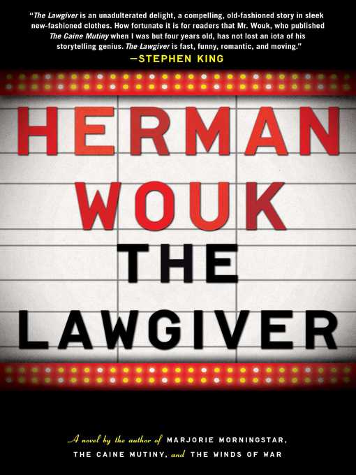 Title details for The Lawgiver by Herman Wouk - Available
